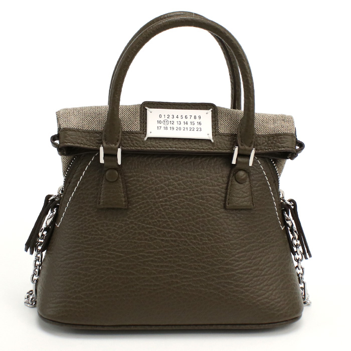 メゾンマルジェラ Maison Margiela ハンドバッグ ブランドS56WG0081 P4455 T2147ブラウン系 bag-01 - 画像 (4)