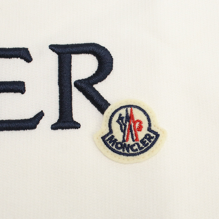 モンクレール MONCLER レディース ロゴ フーディー パーカー 8G00016 HOODIE 89A1K 037ホワイト系 apparel-01 - 画像 (9)