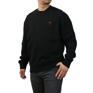 AMI PARIS アミパリス Ami de Coeur スウェット BFUSW035.730 001 ユニセックス ブラック