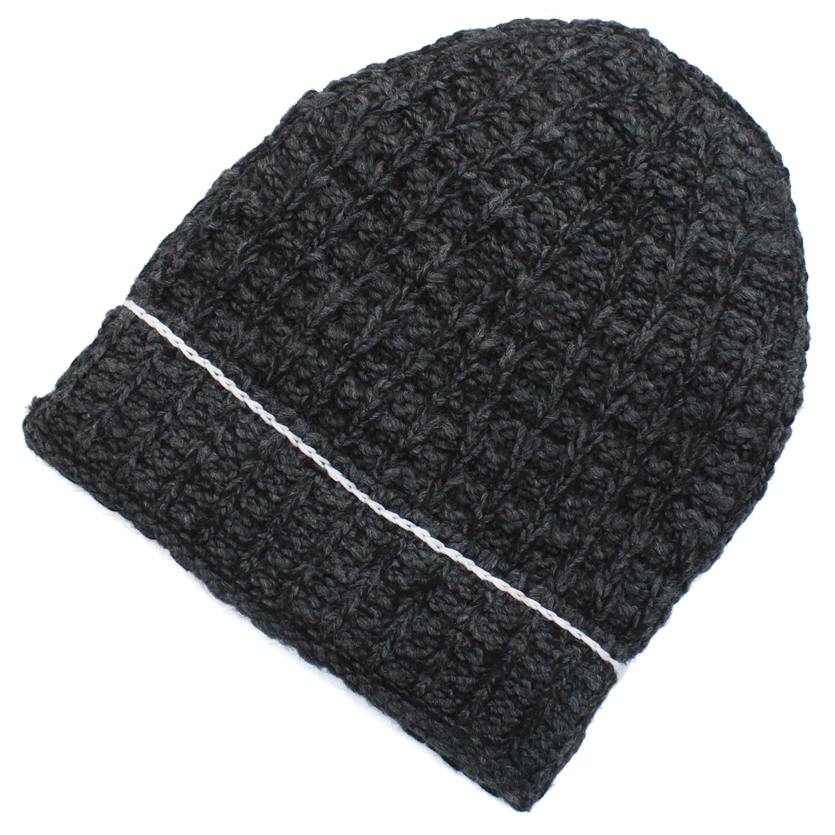 エムエムシックス MM6 レディース ニット帽 ブランド S52TC0050 S18051 860Mグレー系 cap-01 warm-01 - 画像 (6)