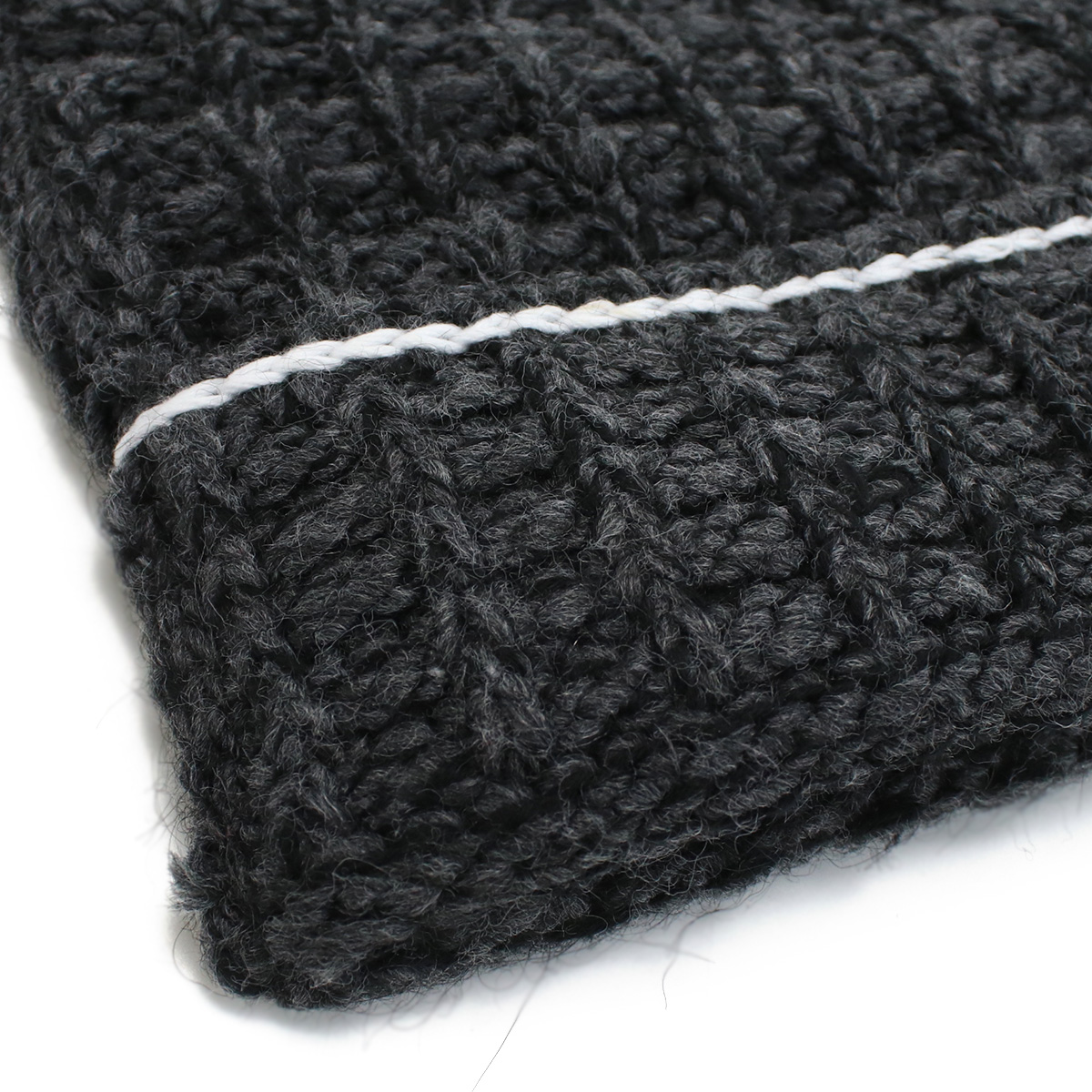 エムエムシックス MM6 レディース ニット帽 ブランド S52TC0050 S18051 860Mグレー系 cap-01 warm-01 - 画像 (8)