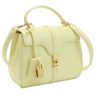 セリーヌ CELINE ハンドバッグ ブランド ミニ 16(セーズ) ブランド19798 3BEY 11OYYELLOW イエロー系 bag-01