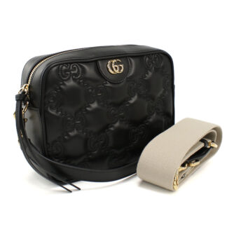 グッチ GUCCI GG MATELASSE ショルダーバッグ スモール702234　UM8HG　1046ブラック bag-01