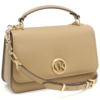 マイケル・コース MICHAEL KORS DELANCEY ハンドバッグ ブランド30T4GD8S6L LEATHER 222CAMEL ベージュ系 bag-01