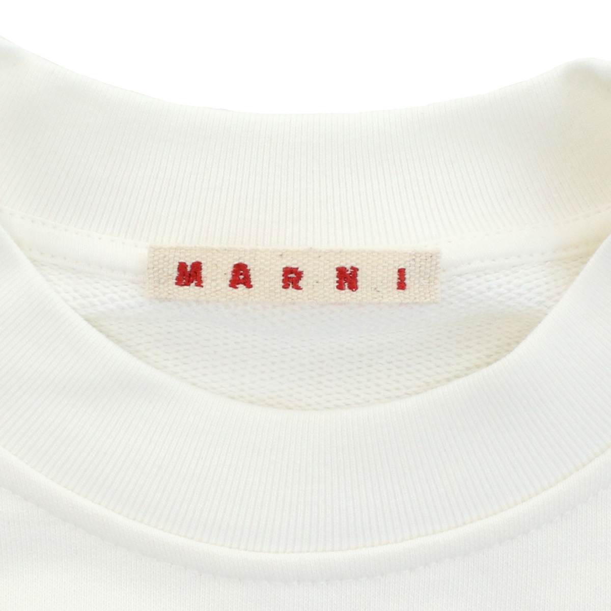 マルニ MARNI レディース-スウェット ブランド FLJE0185P2 USCU88 LOW02ホワイト系 apparel-01 - 画像 (3)