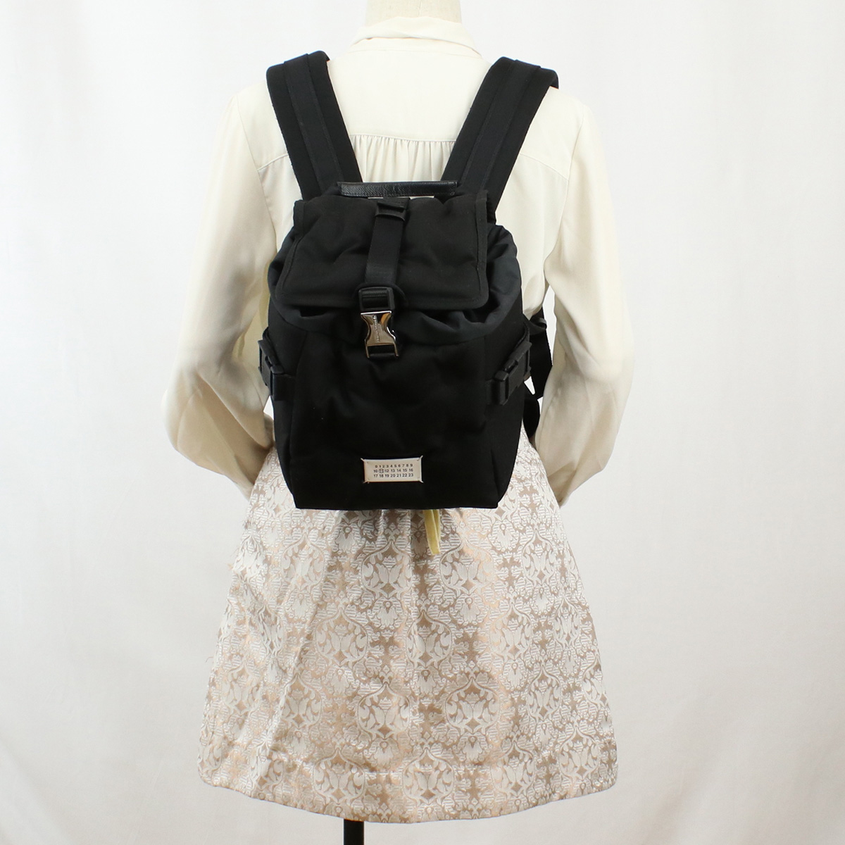 メゾンマルジェラ Maison Margiela グラムスラム リュック バックパックSB2WA0003 P1511 T8013ブラック bag-01 - 画像 (10)