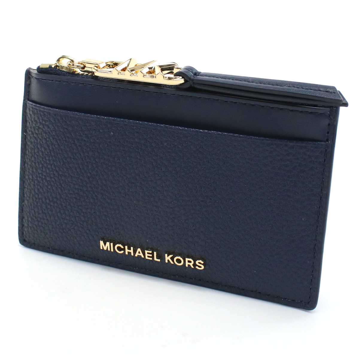 マイケル・コース MICHAEL KORS EMPIRE 小銭入れ ブランド34H3G8ED1L LEATHER 406NAVY ネイビー系 mini-01 wallet-01 - 画像 (4)