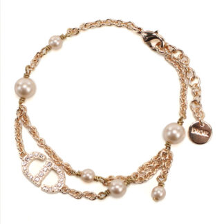 ディオール Christian Dior Petit CD ブレスレット B2242　WOMCY　D12Pゴールド系 accessory-01