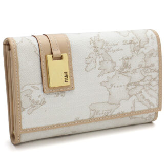 プリマクラッセ PRIMA CLASSE 二つ折り財布 小銭入れ付 W025 6188 WHITE ホワイト系 ベージュ系