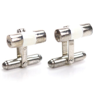 サンローラン SAINT LAURENT カフス ブランドカフス185266 Y1010 9071ホワイト系 bos-14 gsm-3