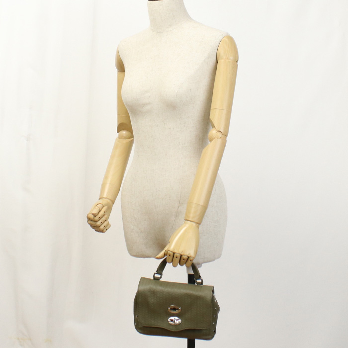 ZANELLATO ザネラート ハンドバッグ 6262 60 Z9960 レディース グリーン - 画像 (9)