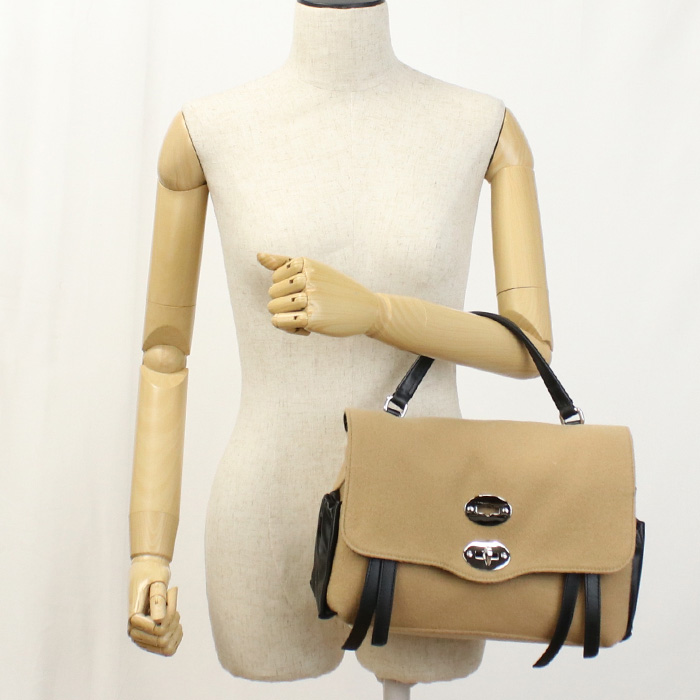 ZANELLATO ザネラート ハンドバッグ 6120 LD Z9979 レディース ベージュ - 画像 (9)