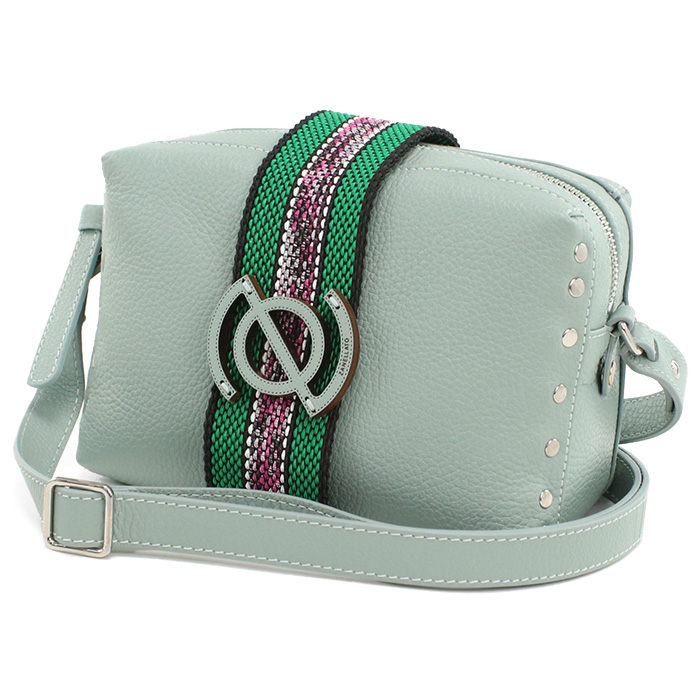 ZANELLATO ザネラート 斜め掛け ショルダーバッグ 6819 DG Z9955 レディース グリーン - 画像 (3)