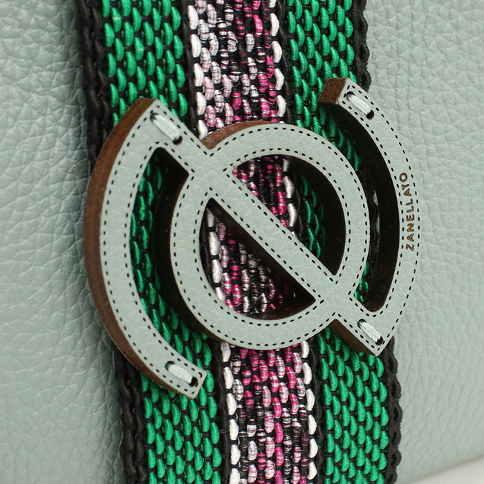 ZANELLATO ザネラート 斜め掛け ショルダーバッグ 6819 DG Z9955 レディース グリーン - 画像 (5)