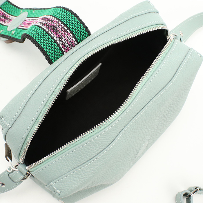 ZANELLATO ザネラート 斜め掛け ショルダーバッグ 6819 DG Z9955 レディース グリーン - 画像 (6)