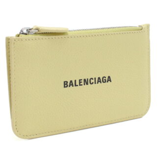 バレンシアガ BALENCIAGA 小銭入れ ブランド ロゴ637130 1IZI3 7660イエロー系 mini-01 wallet-01