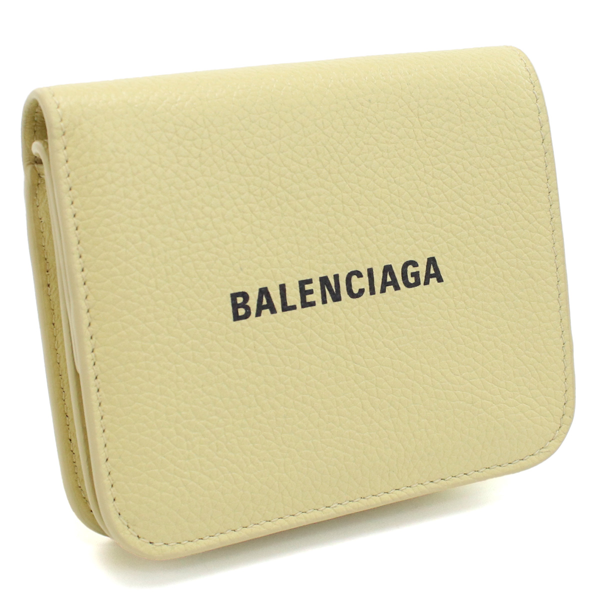 バレンシアガ BALENCIAGA 二折財布小銭入付き ブランド ロゴ594216 1IZI3 7660イエロー系 mini-01 wallet-01 - 画像 (2)