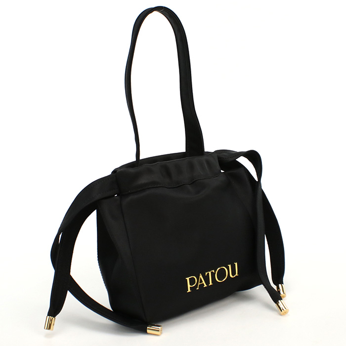 パトゥ PATOU トートバッグ ブランドAC0740171 999BBLACK ブラック bag-01 - 画像 (4)