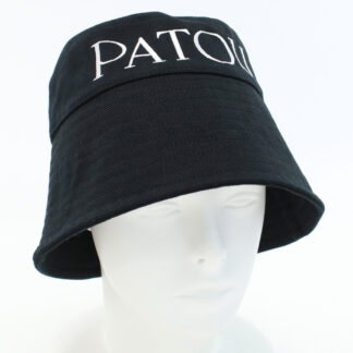パトゥ PATOU ユニセックス バケットハット ブランドAC0270132 999BBLACK ブラック cap-01