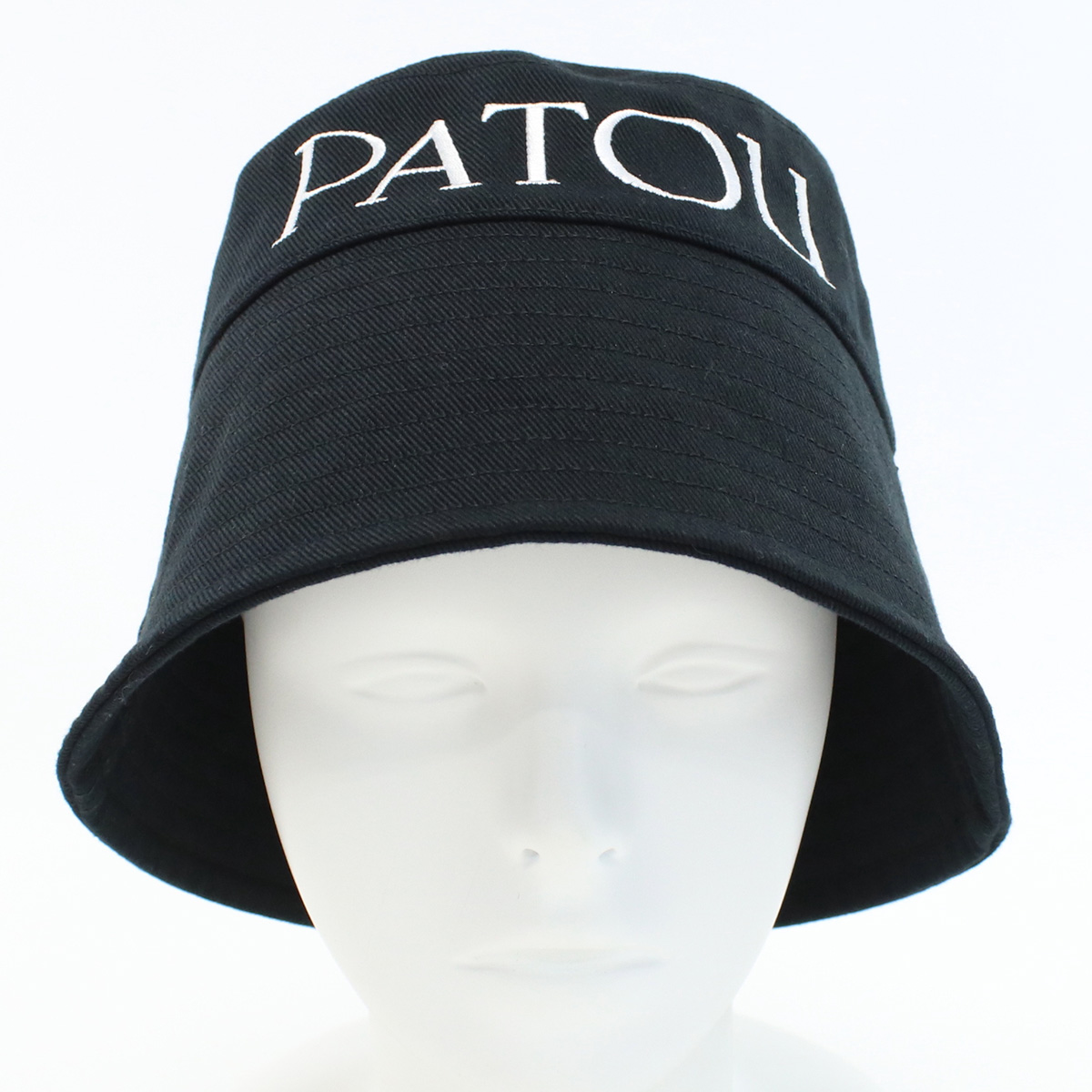パトゥ PATOU ユニセックス バケットハット ブランドAC0270132 999BBLACK ブラック cap-01 - 画像 (2)