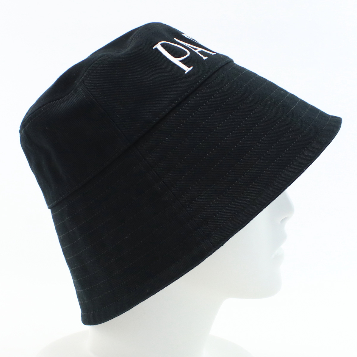 パトゥ PATOU ユニセックス バケットハット ブランドAC0270132 999BBLACK ブラック cap-01 - 画像 (5)