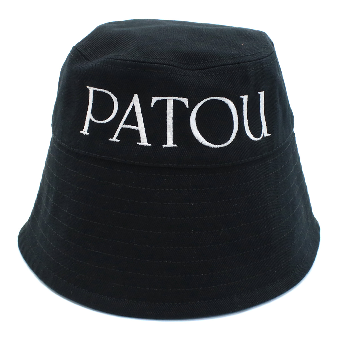 パトゥ PATOU ユニセックス バケットハット ブランドAC0270132 999BBLACK ブラック cap-01 - 画像 (6)