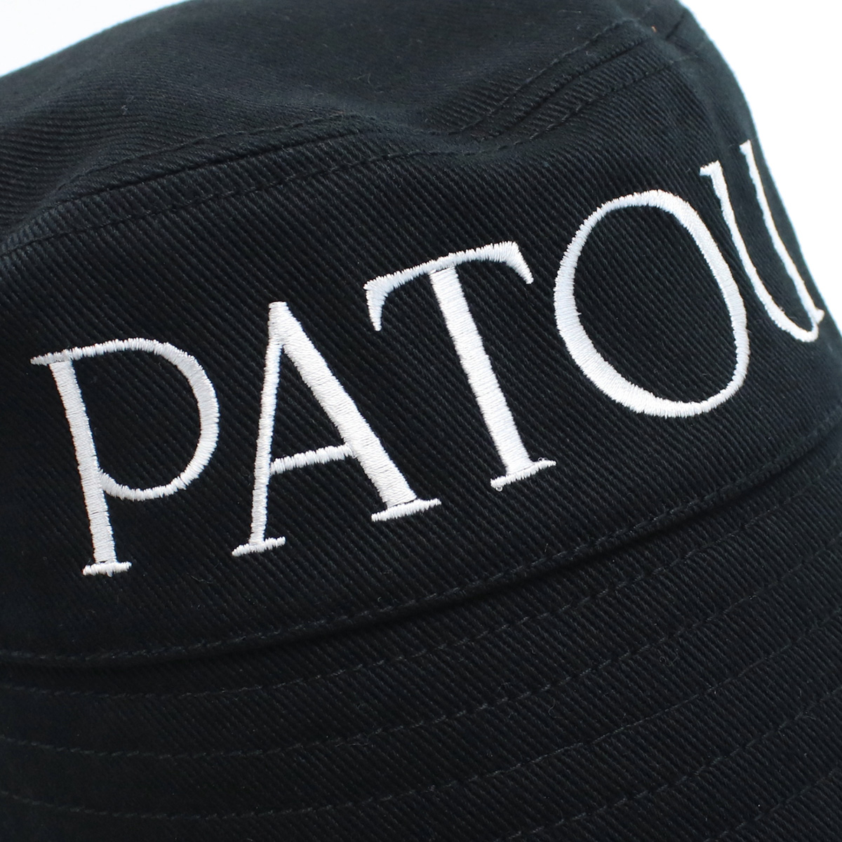 パトゥ PATOU ユニセックス バケットハット ブランドAC0270132 999BBLACK ブラック cap-01 - 画像 (7)