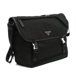 PRADA プラダ 斜め掛け ショルダーバッグ 2VD052 2DMG V KOH F0002 メンズ ブラック