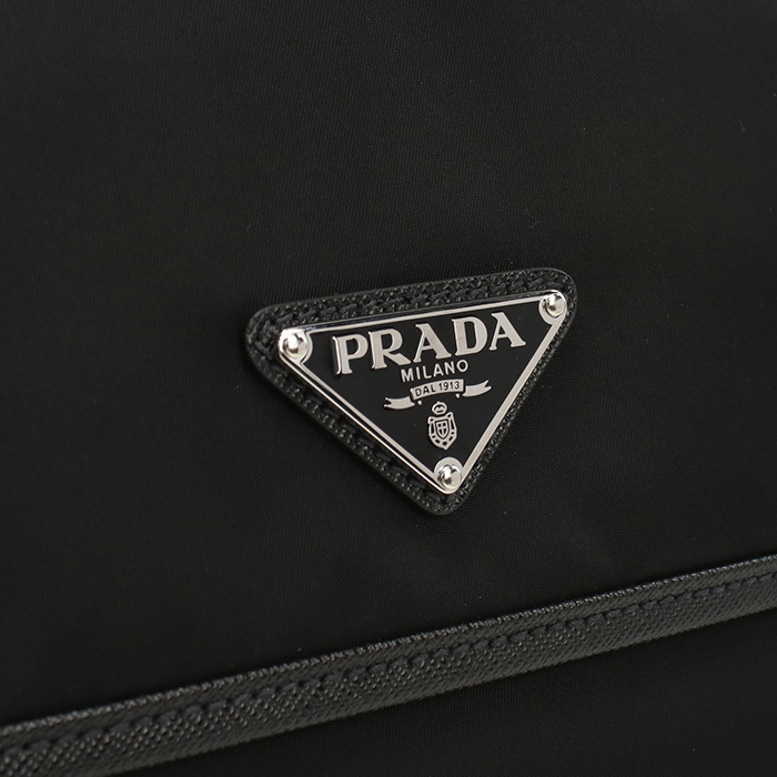 PRADA プラダ 斜め掛け ショルダーバッグ 2VD052 2DMG V KOH F0002 メンズ ブラック - 画像 (5)