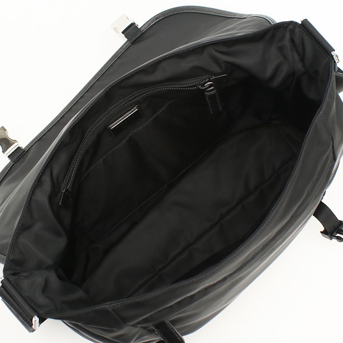 PRADA プラダ 斜め掛け ショルダーバッグ 2VD052 2DMG V KOH F0002 メンズ ブラック - 画像 (6)