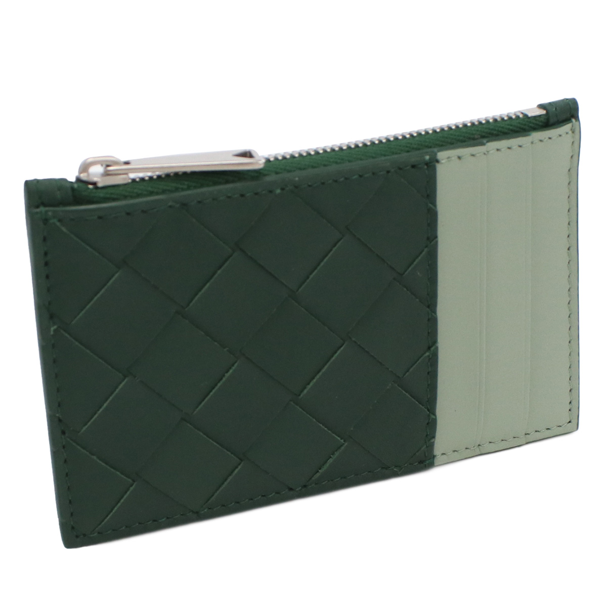 ボッテガ・ヴェネタ BOTTEGA VENETA 小銭入れ コインケース ブランド679802 VCPQA 3072グリーン系 gsm-3 - 画像 (4)