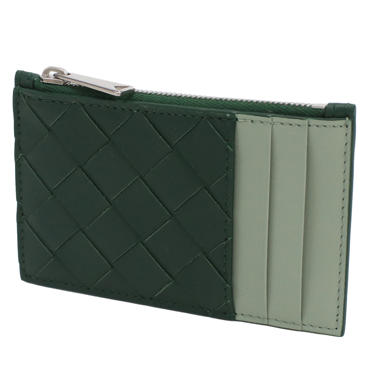 ボッテガ・ヴェネタ BOTTEGA VENETA 小銭入れ コインケース ブランド679802 VCPQA 3072グリーン系 gsm-3 - 画像 (5)