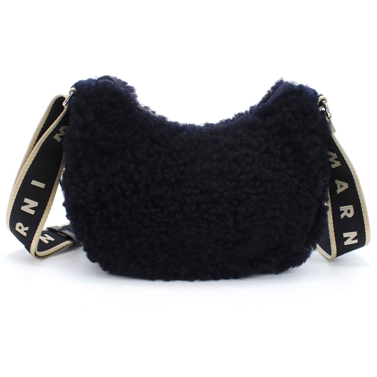 マルニ MARNI 斜め掛け ショルダーバッグ ブランド もこもこSBMP0128Q0 LM071 00B99ブラック bag-01 - 画像 (3)