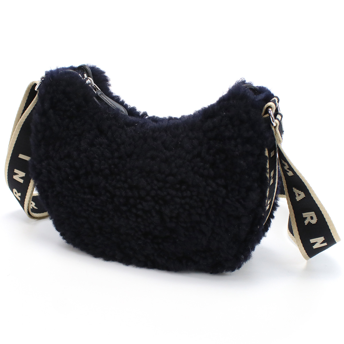 マルニ MARNI 斜め掛け ショルダーバッグ ブランド もこもこSBMP0128Q0 LM071 00B99ブラック bag-01 - 画像 (4)