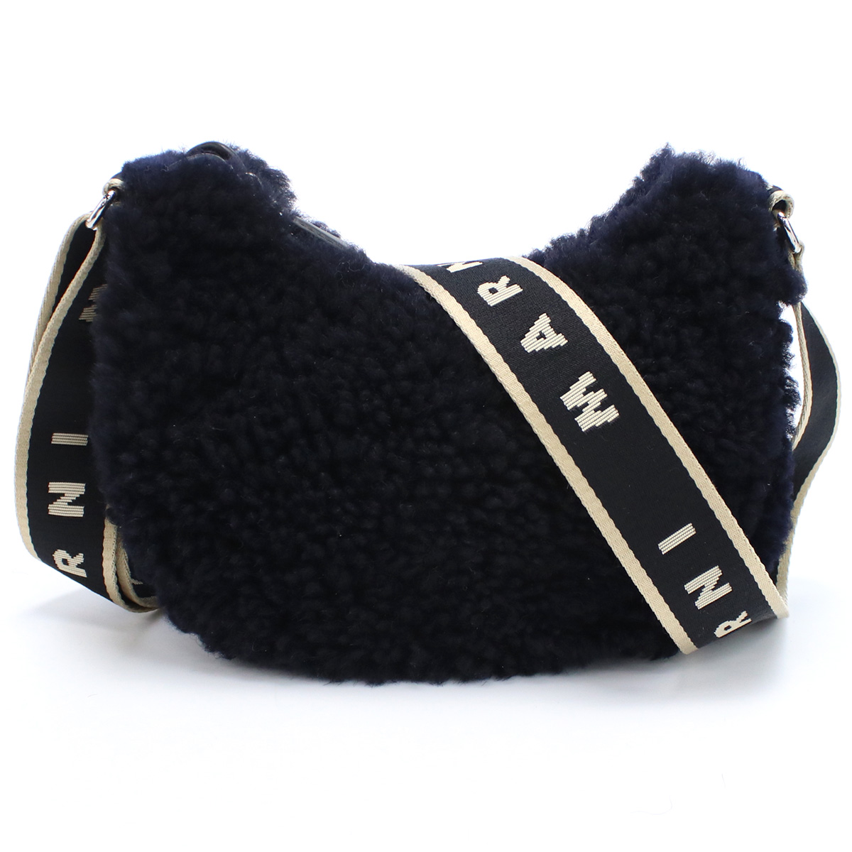 マルニ MARNI 斜め掛け ショルダーバッグ ブランド もこもこSBMP0128Q0 LM071 00B99ブラック bag-01 - 画像 (5)