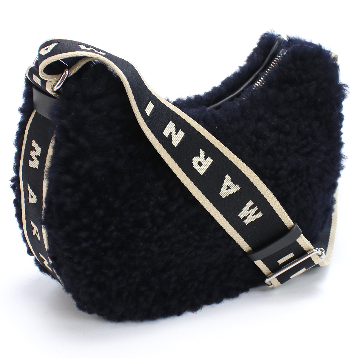 マルニ MARNI 斜め掛け ショルダーバッグ ブランド もこもこSBMP0128Q0 LM071 00B99ブラック bag-01 - 画像 (6)