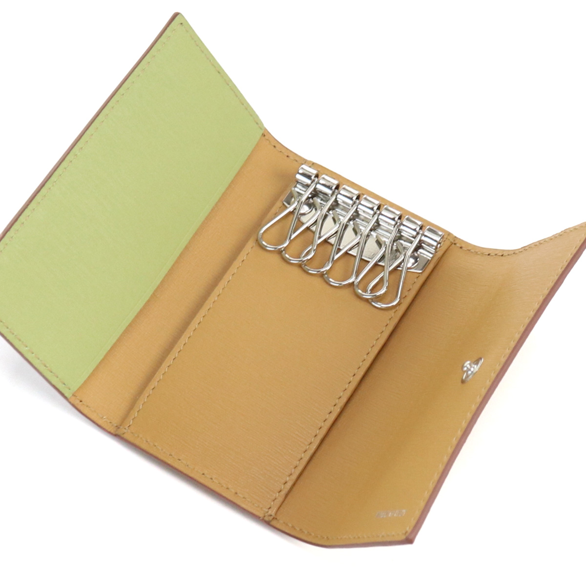 ポール・スミス Paul Smith 6連キーケース ブランドM1A1981 LSTRGS 62BROWN ブラウン系 mini-01 gsm-6 - 画像 (8)