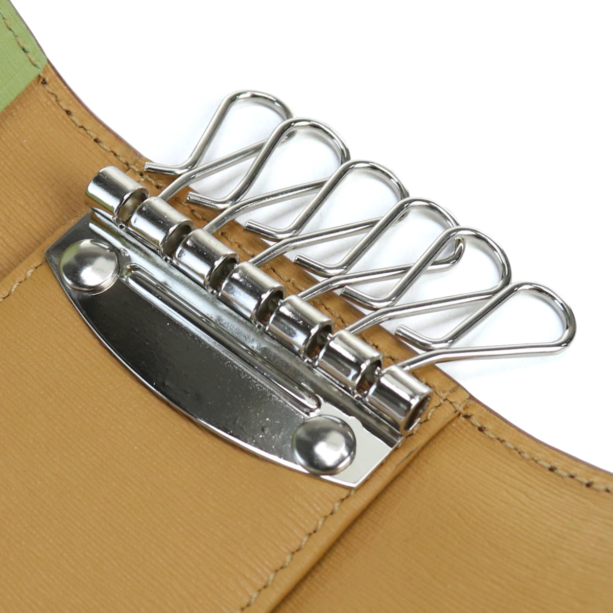 ポール・スミス Paul Smith 6連キーケース ブランドM1A1981 LSTRGS 62BROWN ブラウン系 mini-01 gsm-6 - 画像 (9)