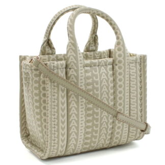 MARC JACOBS マークジェイコブス THE MICRO TOTE トートバッグ ブランドH052L03FA22 223KHAKI カーキ ベージュ系 bag-01