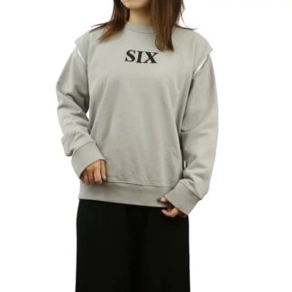 エムエムシックス MM6 レディース スウェット ブランド メゾンマルジェラS62GU0078 S25564 803グレー系 apparel-01