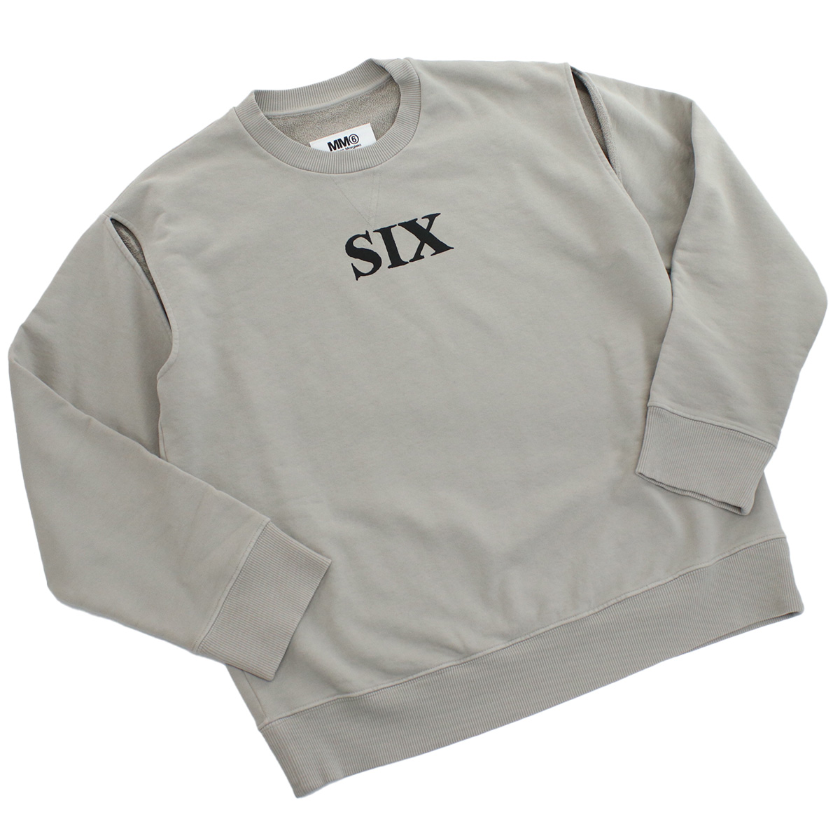 エムエムシックス MM6 レディース スウェット ブランド メゾンマルジェラS62GU0078 S25564 803グレー系 apparel-01 - 画像 (4)