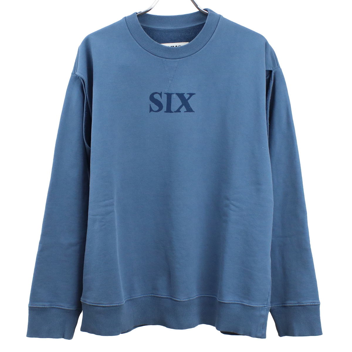 エムエムシックス MM6 レディース スウェット ブランド メゾンマルジェラS62GU0078 S25564 523ブルー系 apparel-01 - 画像 (2)