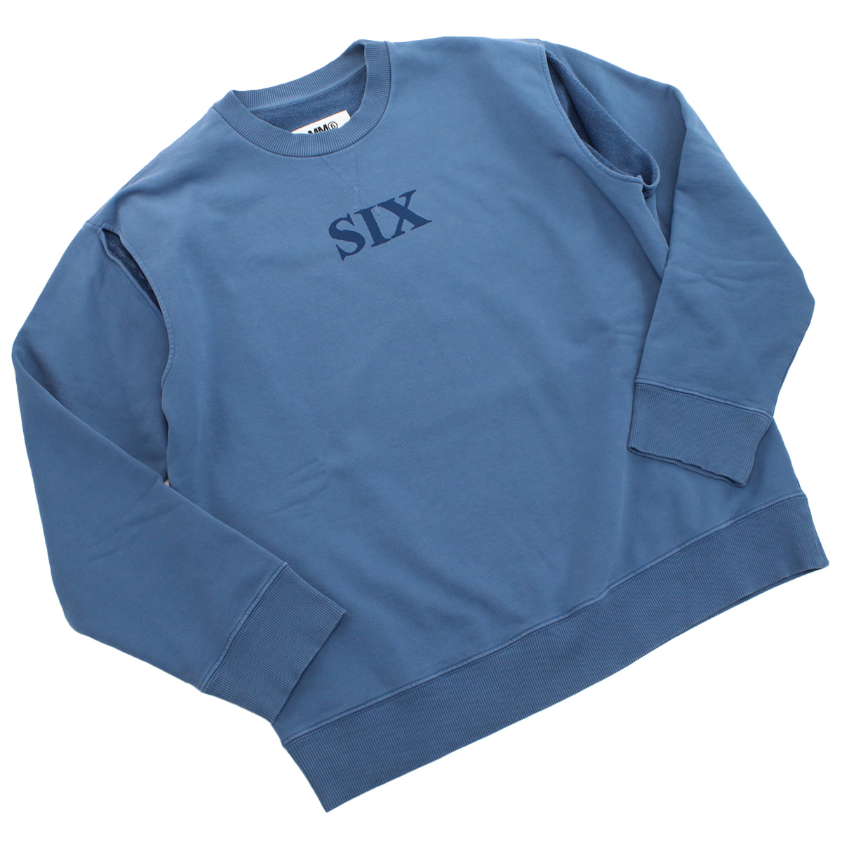 エムエムシックス MM6 レディース スウェット ブランド メゾンマルジェラS62GU0078 S25564 523ブルー系 apparel-01 - 画像 (4)