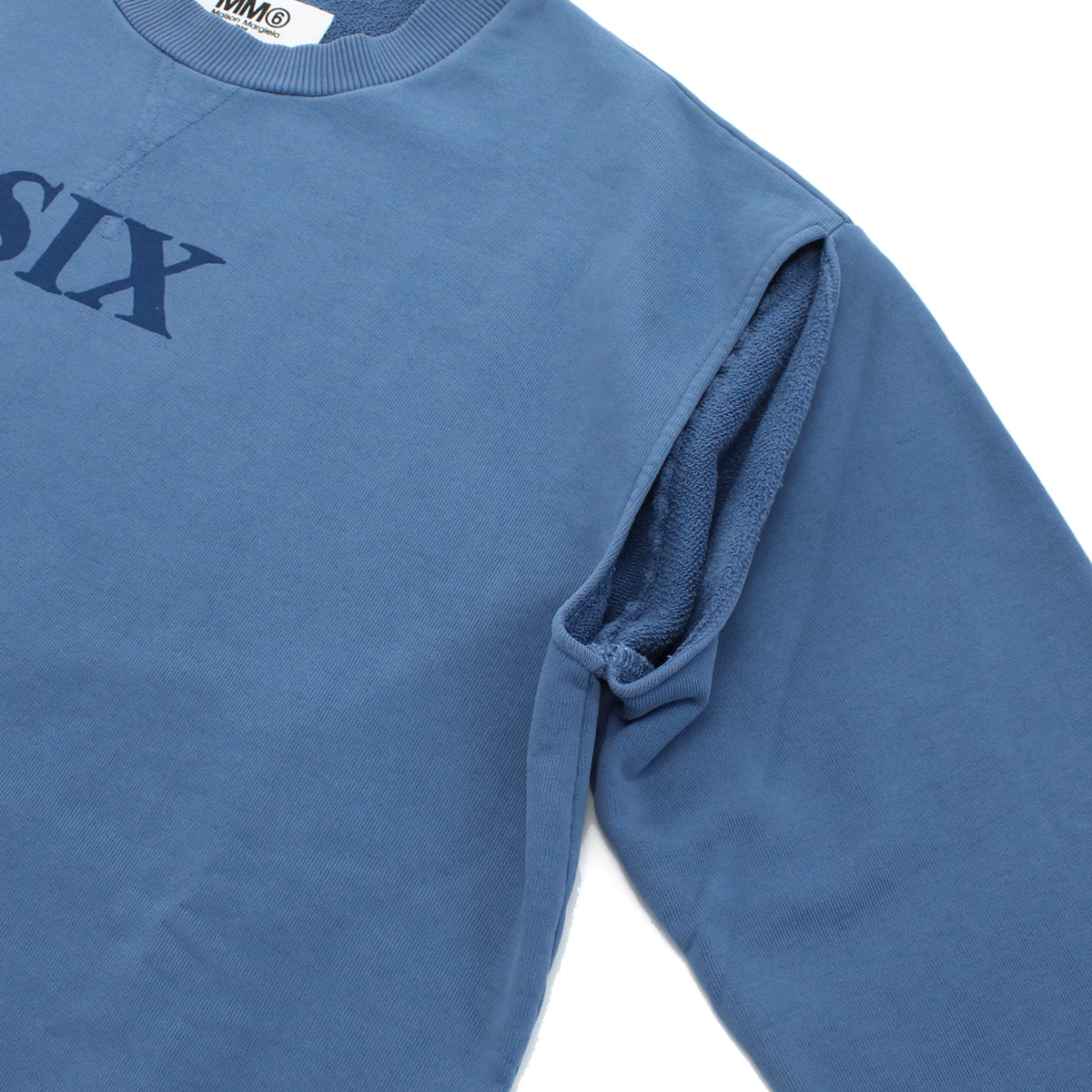 エムエムシックス MM6 レディース スウェット ブランド メゾンマルジェラS62GU0078 S25564 523ブルー系 apparel-01 - 画像 (9)