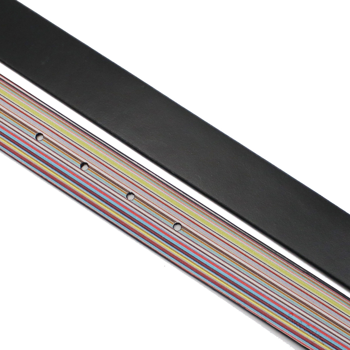 ポールスミス Paul Smith メンズベルト ブランドM1A5152 CC2FMU 92Aブラック マルチカラー belt-01 - 画像 (9)