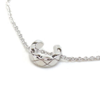 シャネル CHANEL ブレスレット ブランドJ12366 ココ クラッシュ コレクション 18Kホワイトゴールドシルバー系 accessory-01