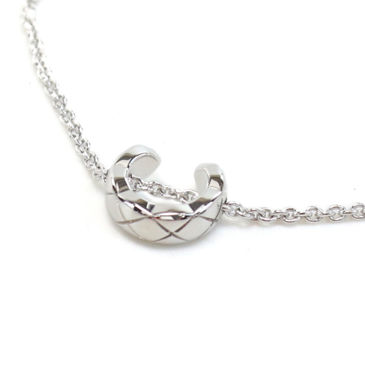 シャネル CHANEL ブレスレット ブランドJ12366 ココ クラッシュ コレクション 18Kホワイトゴールドシルバー系 accessory-01