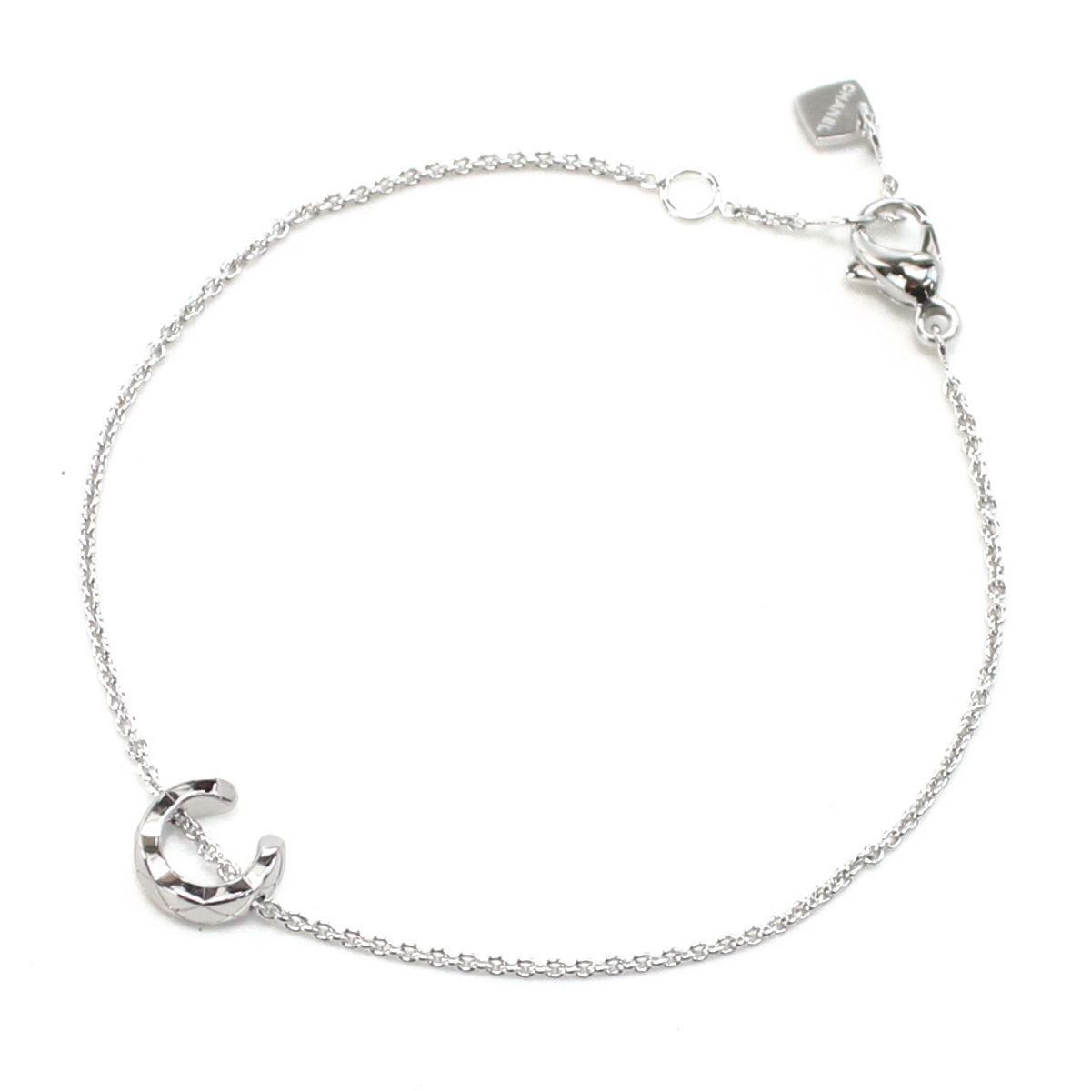 シャネル CHANEL ブレスレット ブランドJ12366 ココ クラッシュ コレクション 18Kホワイトゴールドシルバー系 accessory-01 - 画像 (2)