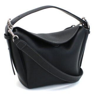 アペードモッド APEDE MOD セミショルダー ブランド ハンドバッグCUBE BAG 6971899785627BLACK TOGO ブラック bag-01