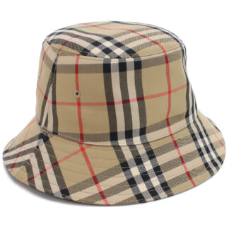 バーバリー BURBERRY キッズ-ハット バケットハット ブランド8041438 A7026ARCHIVE BEIGE ベージュ系 マルチカラー kb-01